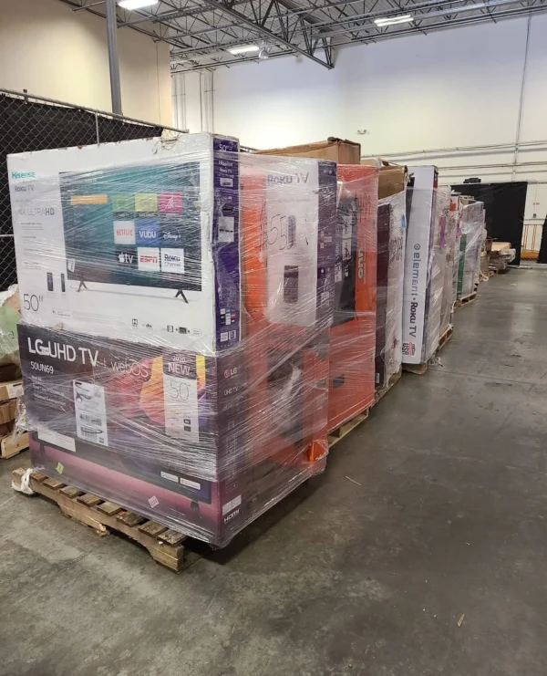 TV wholesale pallets