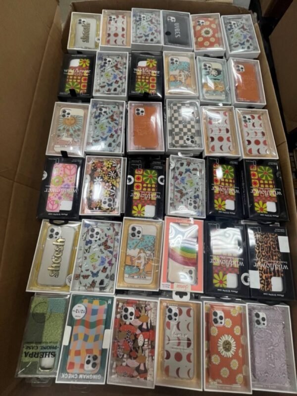 Assorted iPhones Cases